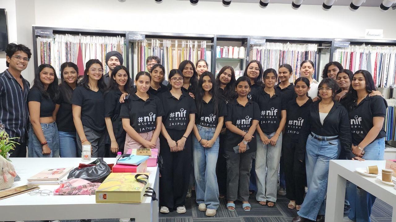 NIF Global Jaipur Students visit Aditya Birla Group