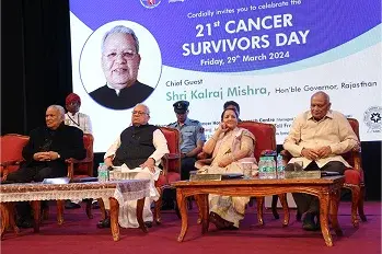 NIF Global Jaipur students Performance at BMCHRC Cancer Survivour Day with Honorable Governor of Rajasthan